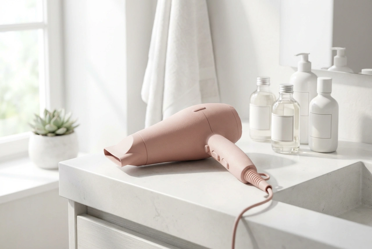 Růžový fén: na co si dát pozor a jak ho používat