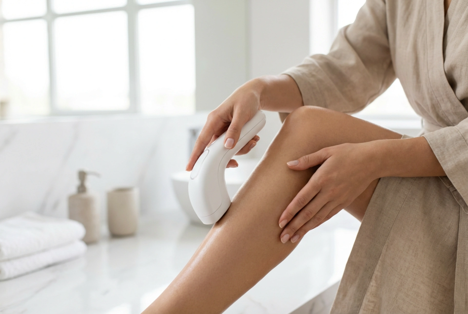 První kroky: laserová epilace doma, plán ošetření a tipy