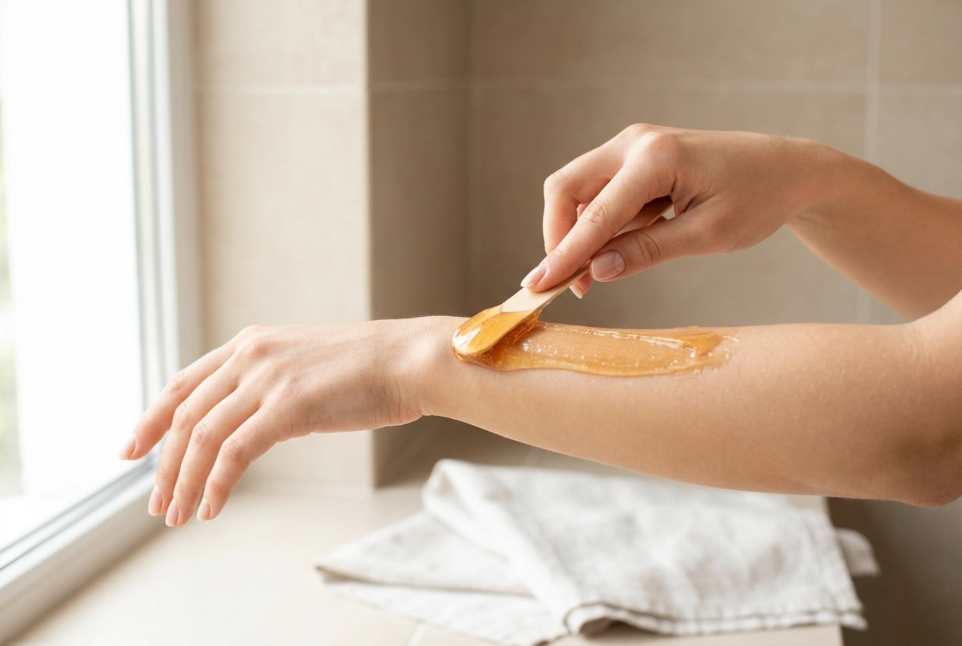 Depilace cukrovou pastou: techniky pro začátečníky a běžné chyby