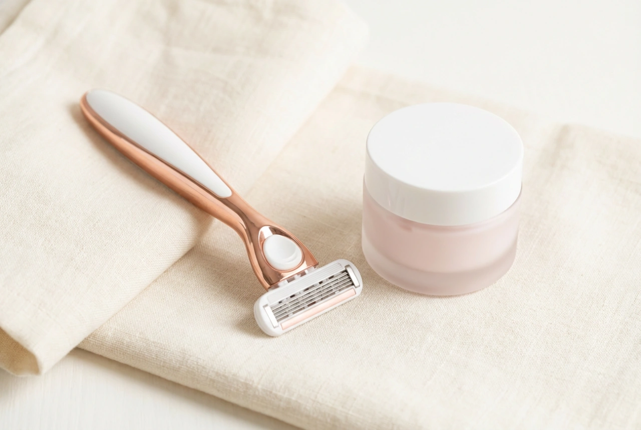 Dámský holicí strojek: břity, úhly vedení a péče o pokožku