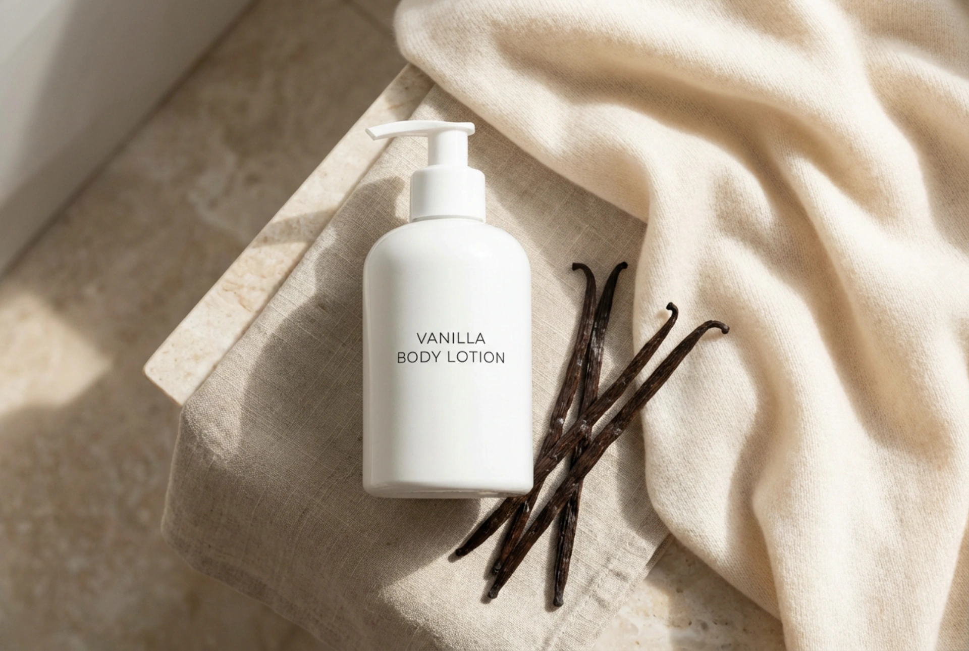 Vanilkový tělový balzám: příjemná vůně a účinná hydratace