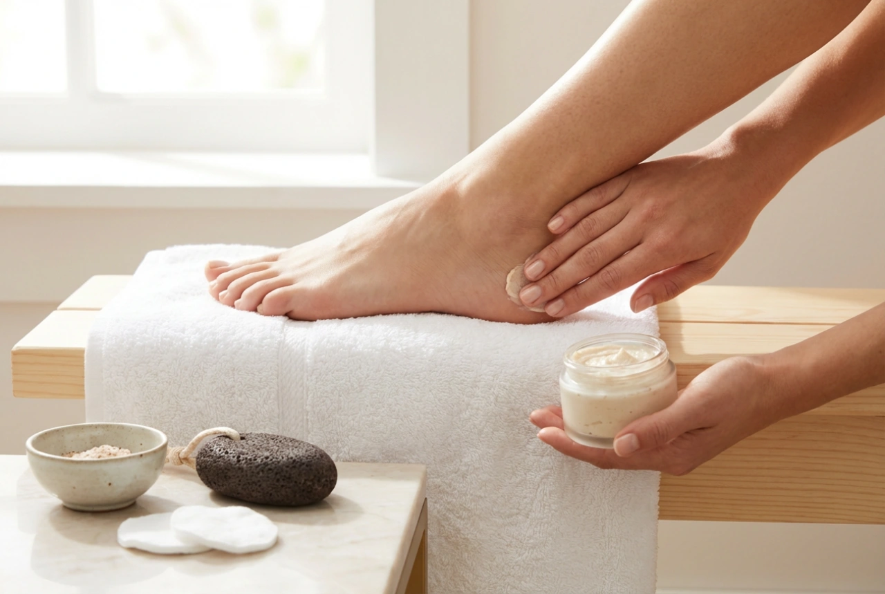 Exfoliační maska na nohy: příprava pokožky a bezpečné použití