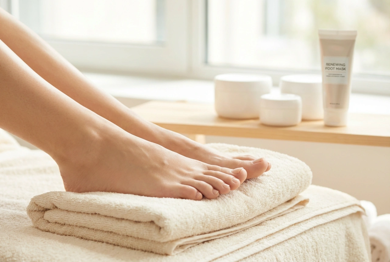 Exfoliační maska na nohy: jak funguje a jak se vyhnout podráždění