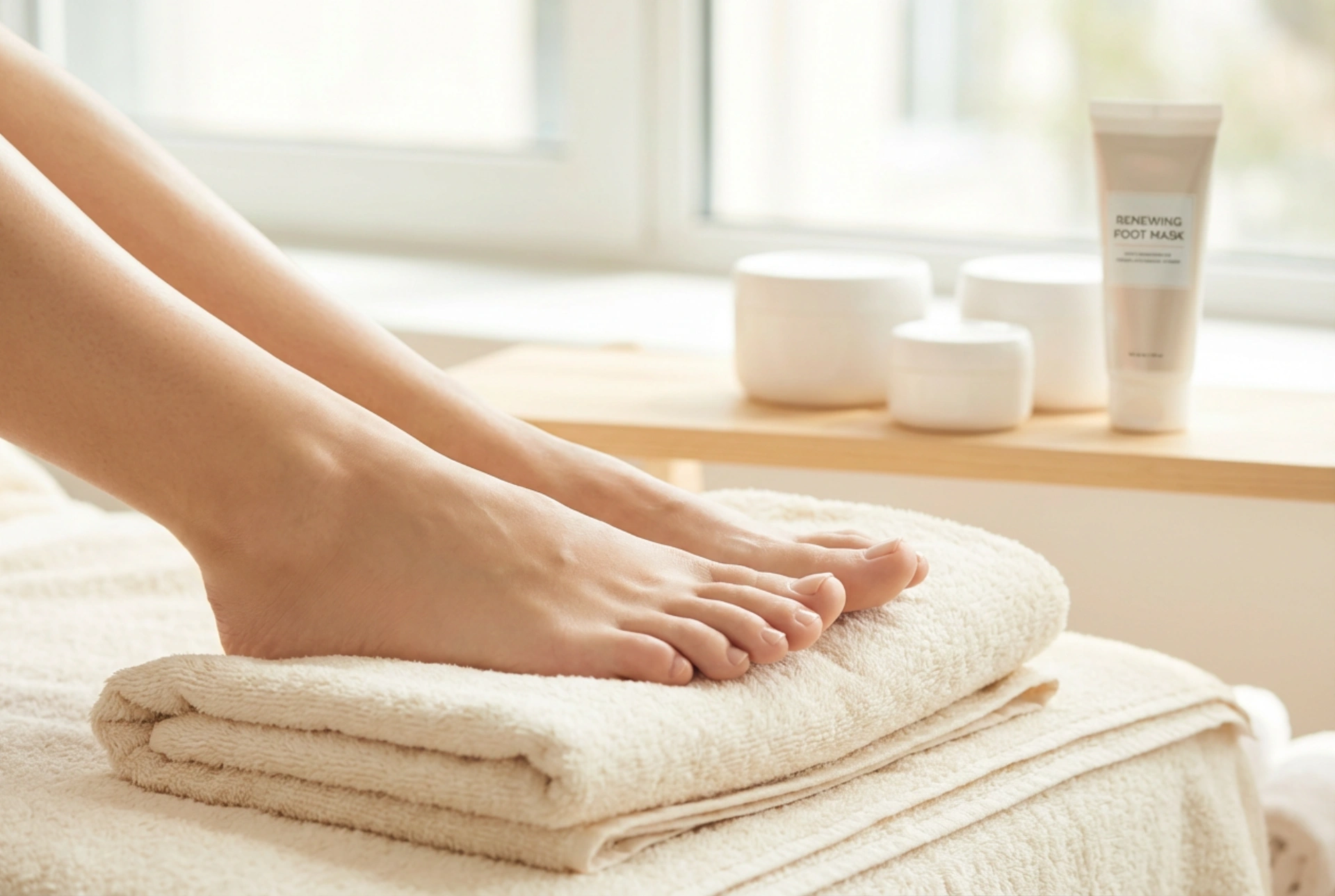Exfoliační maska na nohy: jak funguje a jak se vyhnout podráždění
