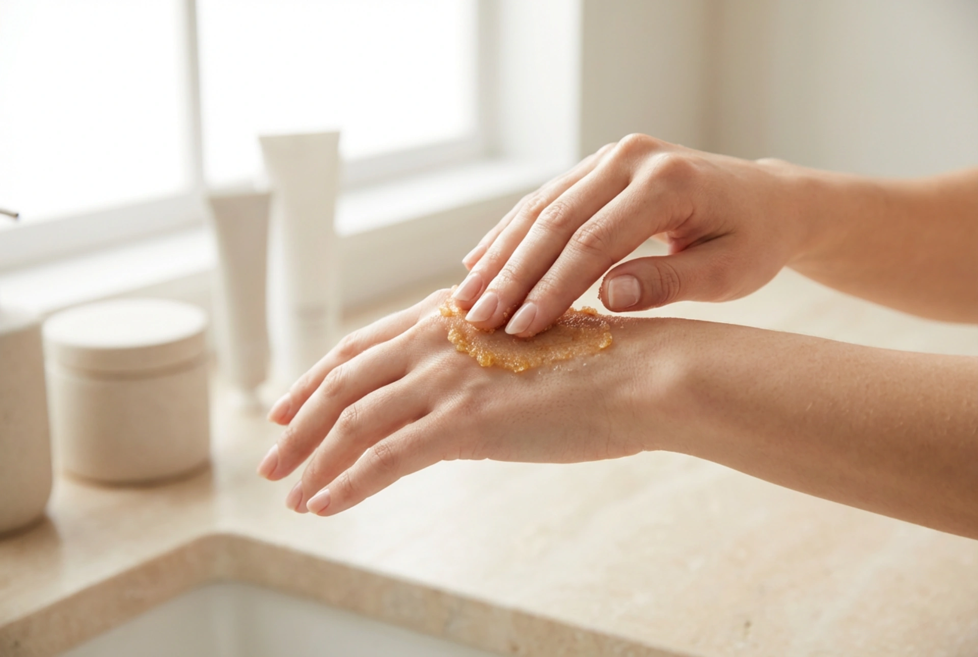 Peeling na ruce: technika masáže, frekvence a následná péče