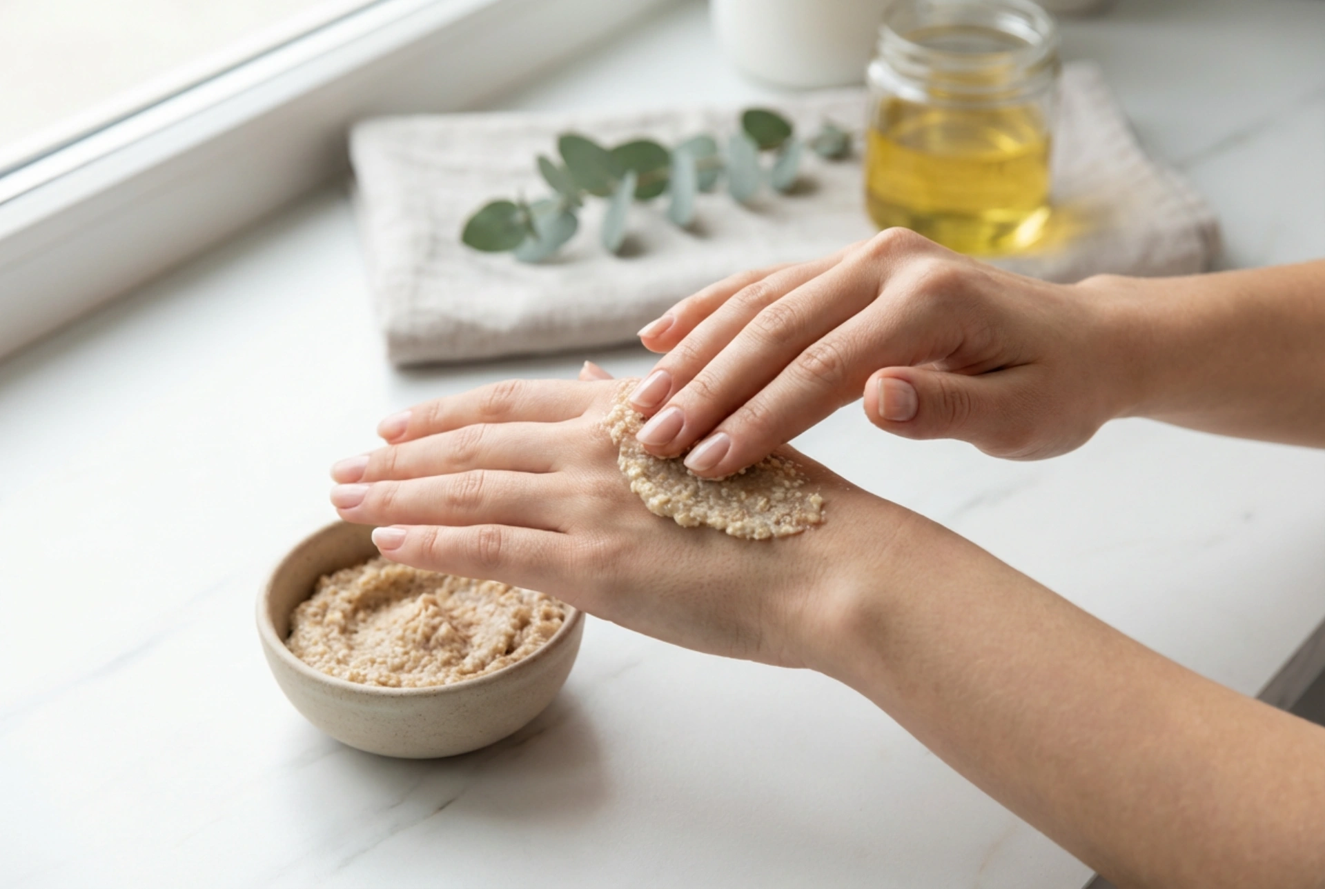 Domácí peeling rukou: Osvědčené recepty a zásady bezpečného obrušování