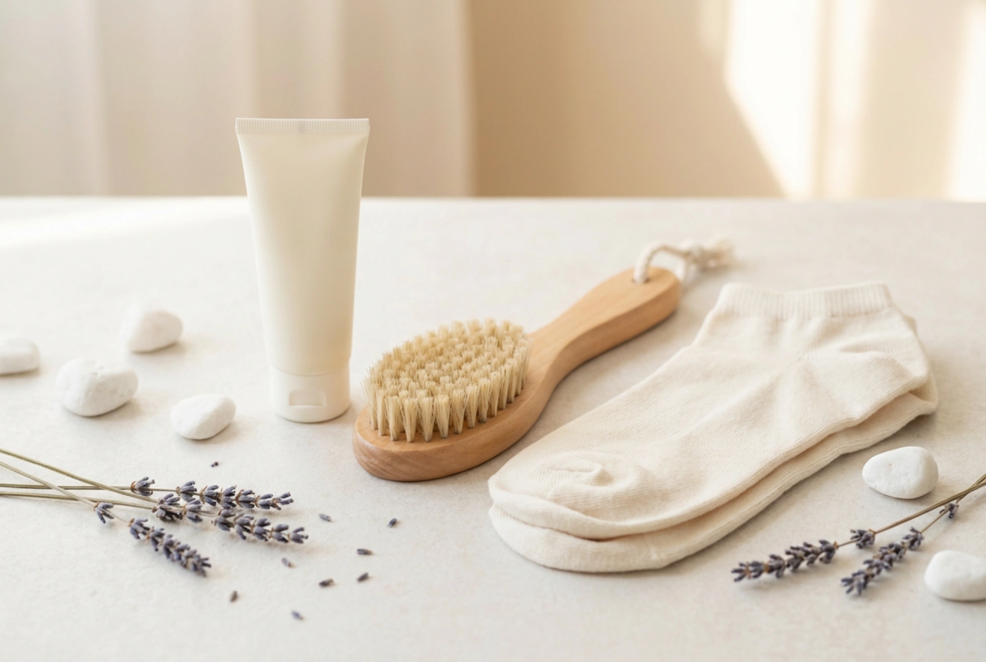 Co nejlépe funguje na popraskané paty: peeling, krém, ponožky