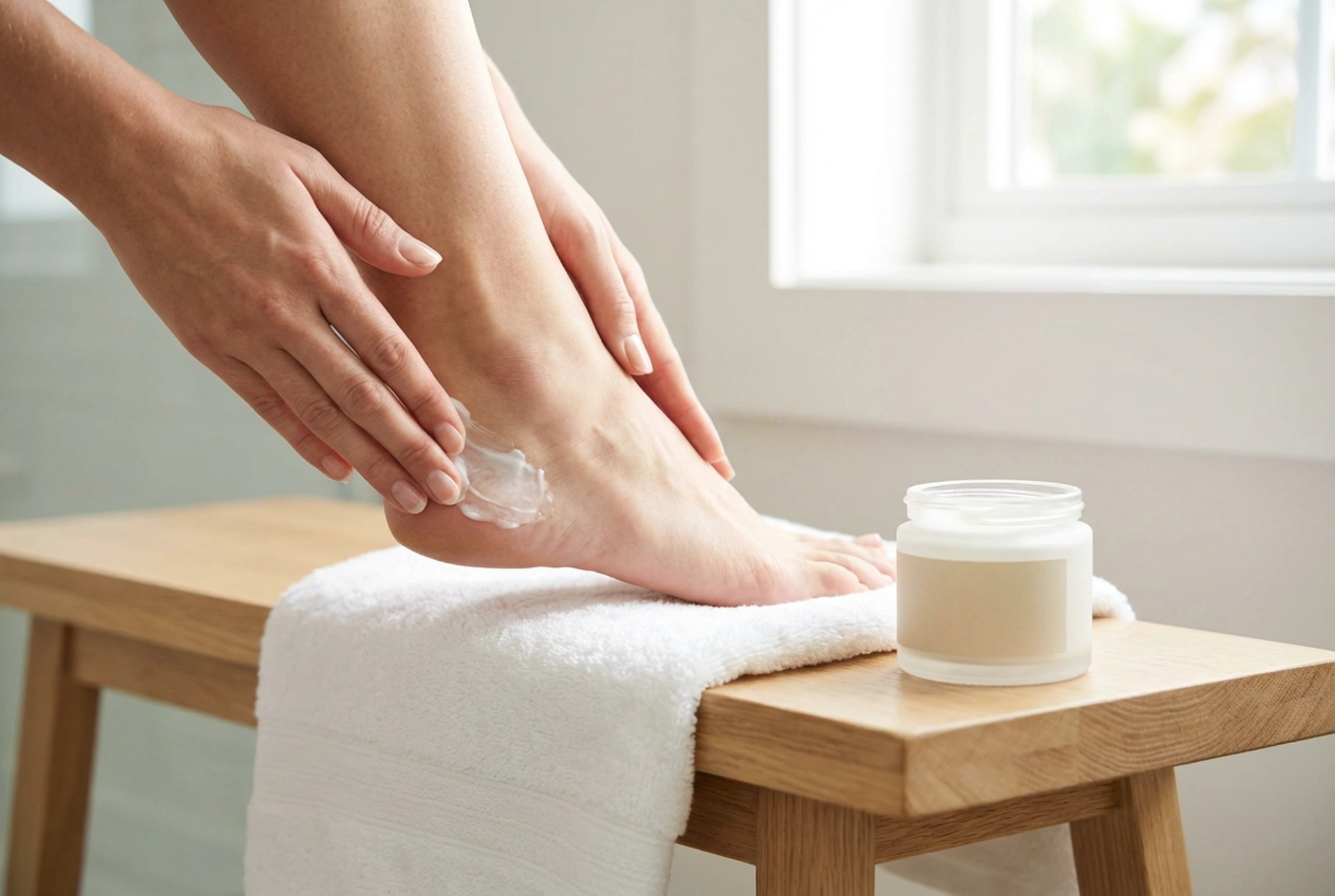 Popraskané paty po dovolené: plán péče na první týden