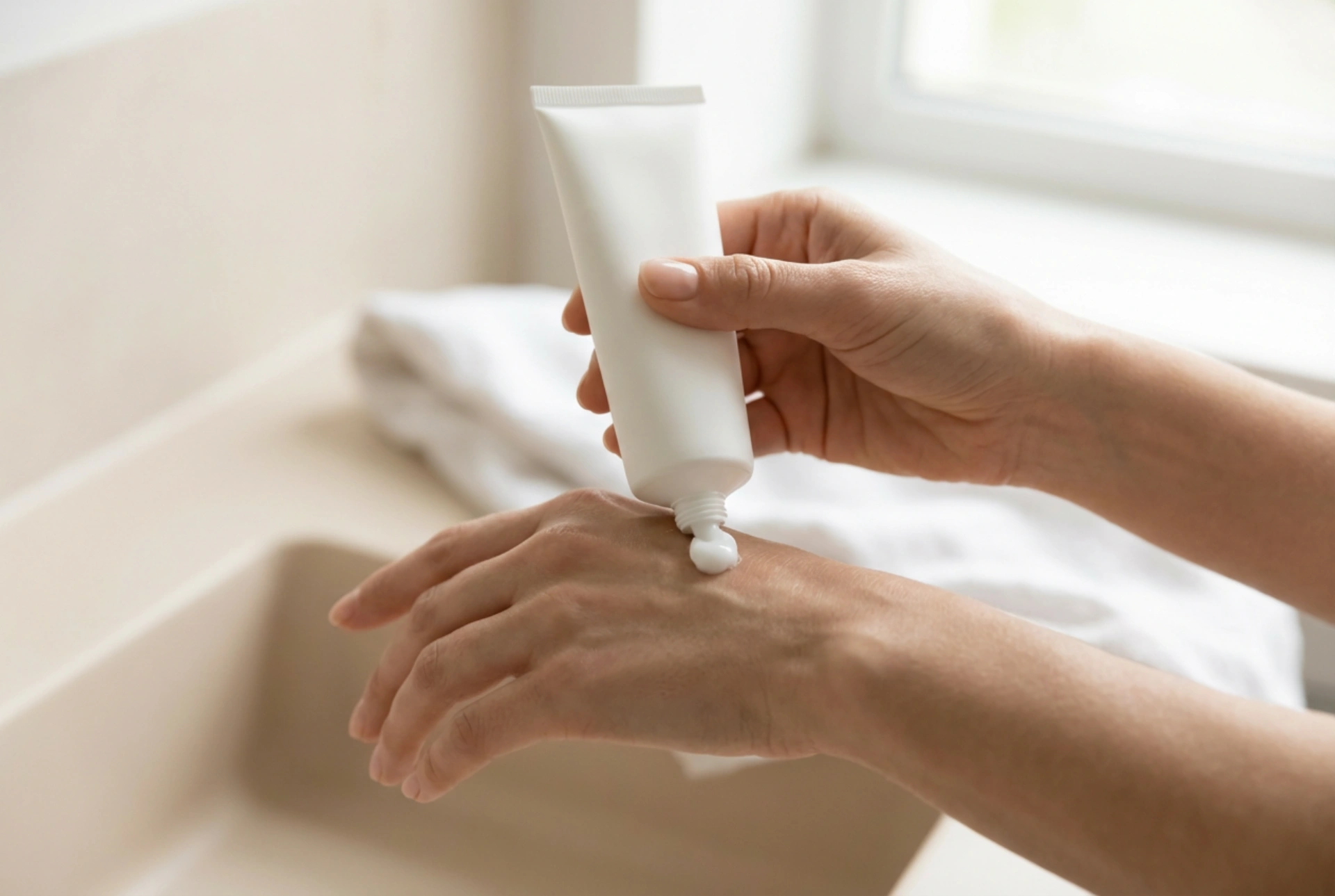 Popraskaná kůže na rukou: jemné mytí, regenerace a ochrana