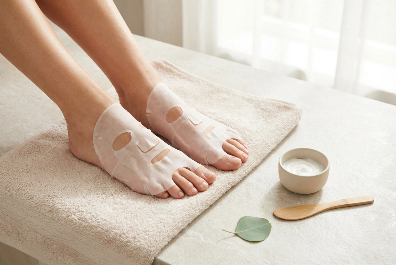Masky na nohy: druhy, doba působení a nejlepší aplikace