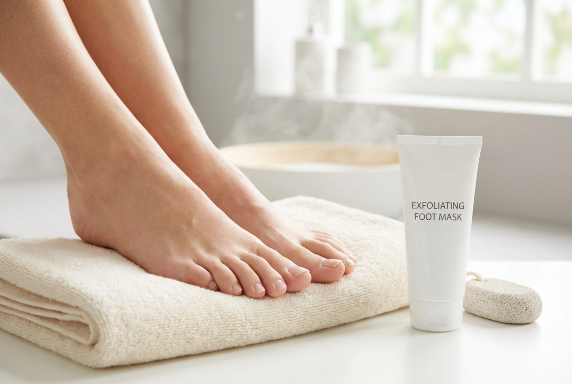 Exfoliační maska na nohy: bezpečné použití při domácí pedikúře
