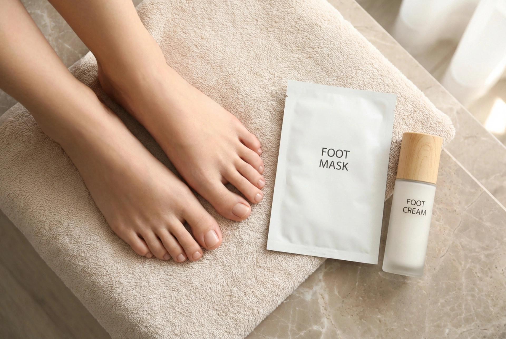 Exfoliační masky na nohy: druhy, doba působení a následná péče
