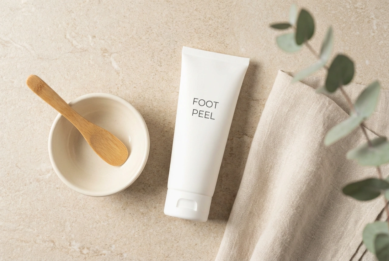 Enzymatický peeling na nohy: jemná exfoliace krok za krokem