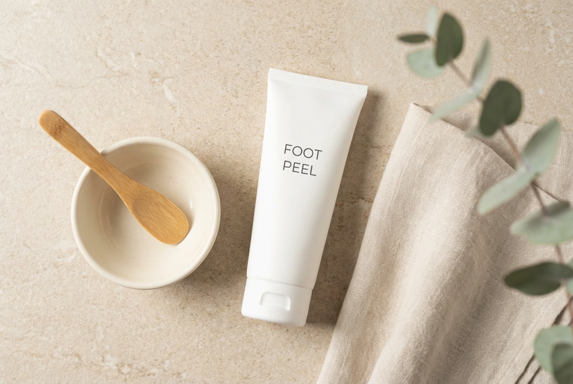 Enzymatický peeling na nohy: jemná exfoliace krok za krokem