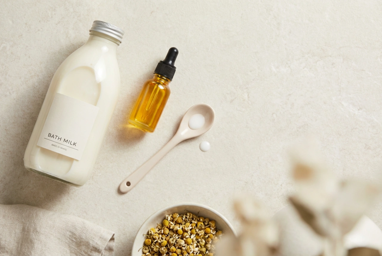 Koupelové mléko: jak dávkovat, kombinovat s olejem a pečovat o pokožku