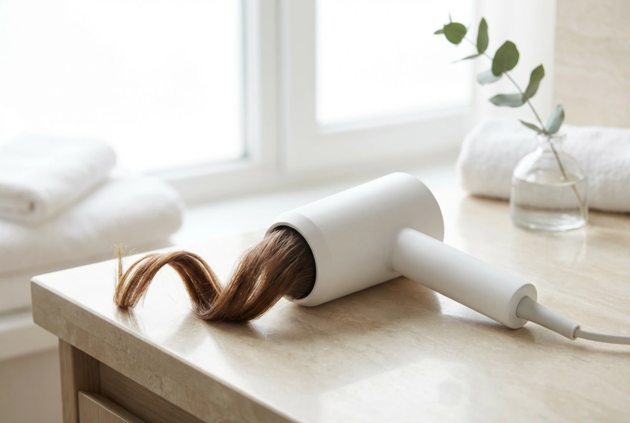 Dobrý fén na vlasy: klíčové funkce a jak fénovat bez poškození