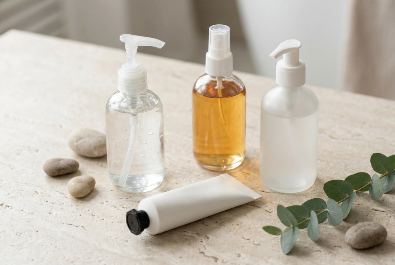 Výběr dezinfekce na ruce: složení, obaly a následná péče