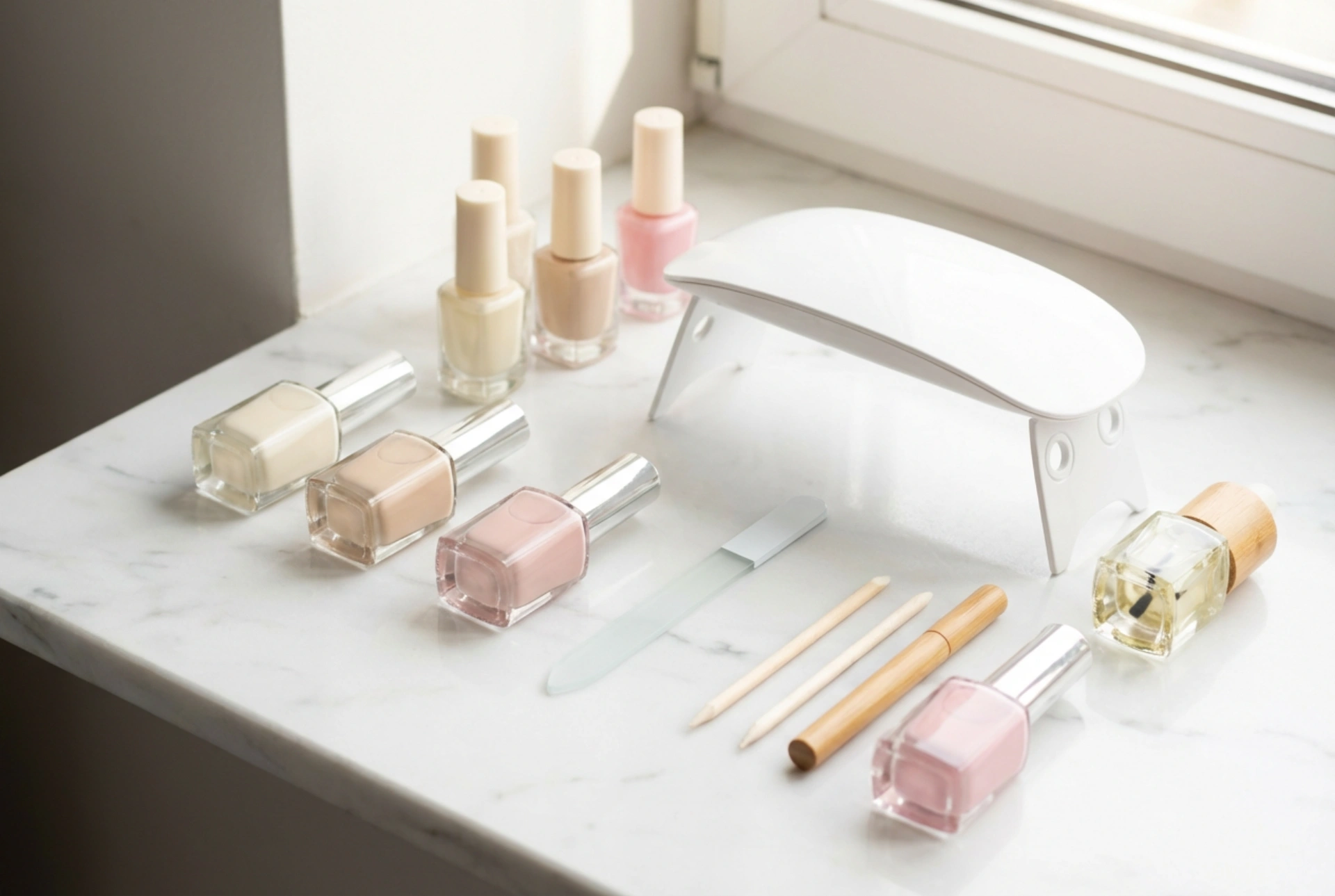 Sady na hybridní nehty: porovnání obsahu a co si vybrat na začátek