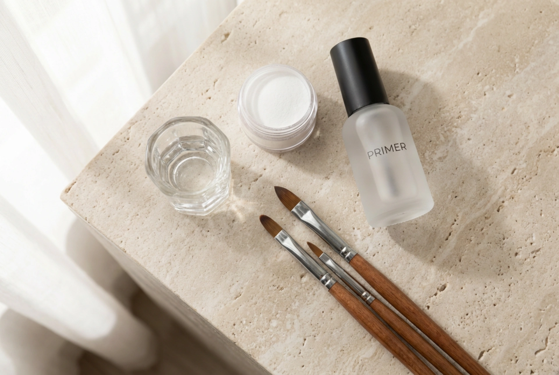 Sada na akrylové nehty: produkty a základy techniky