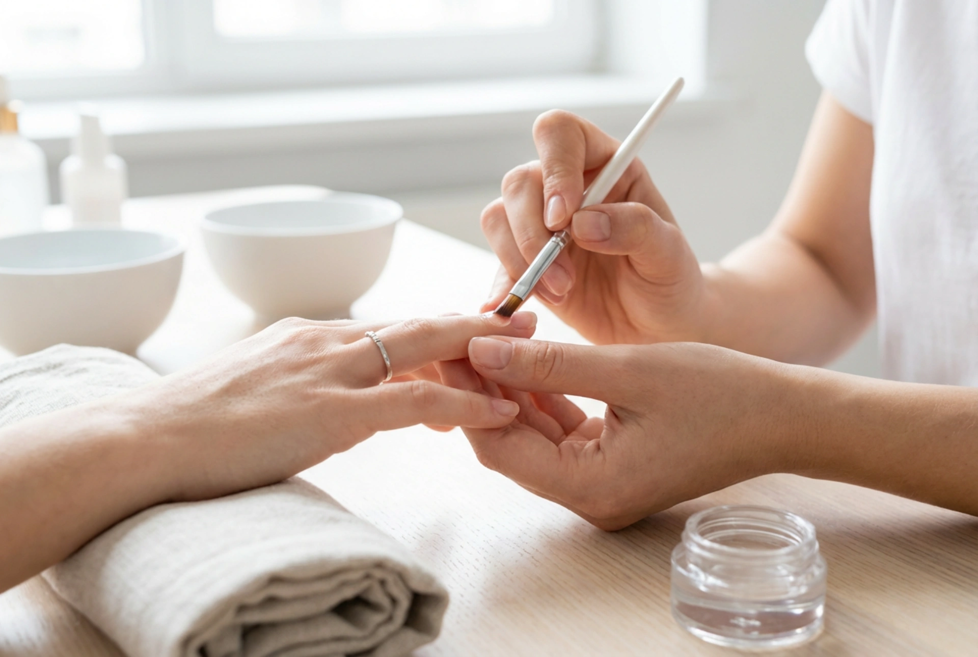 Hustý gel na nehty: kontrola produktu, modelace a pilování