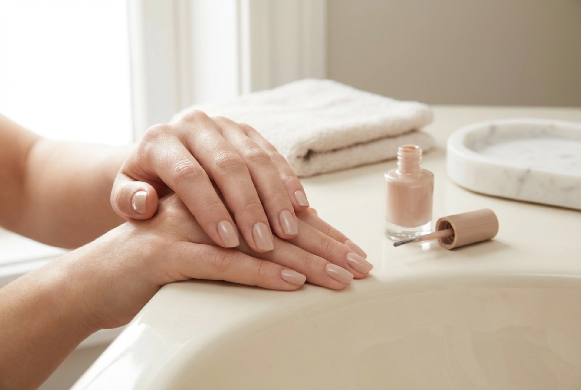 Béžový lak na nehty: jak dosáhnout rovnoměrného krytí a elegantního vzhledu