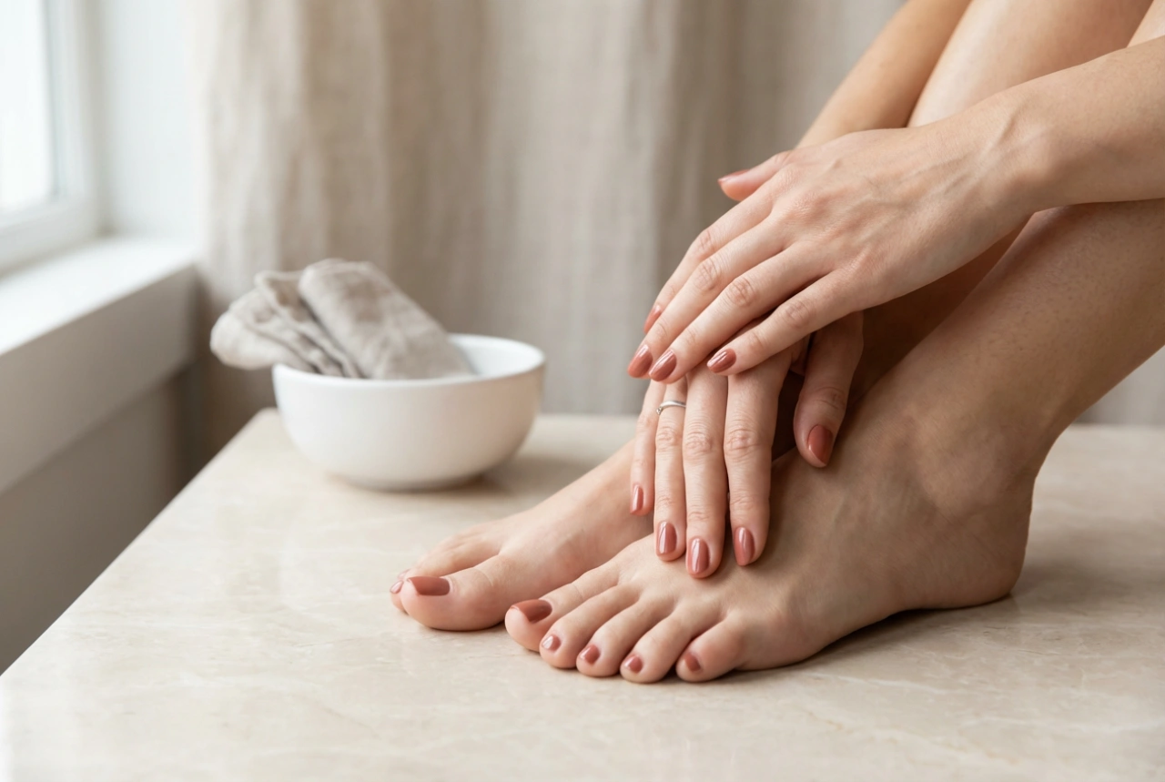 Mani a pedi v duetu: jak sladit barvy a naplánovat pořadí péče
