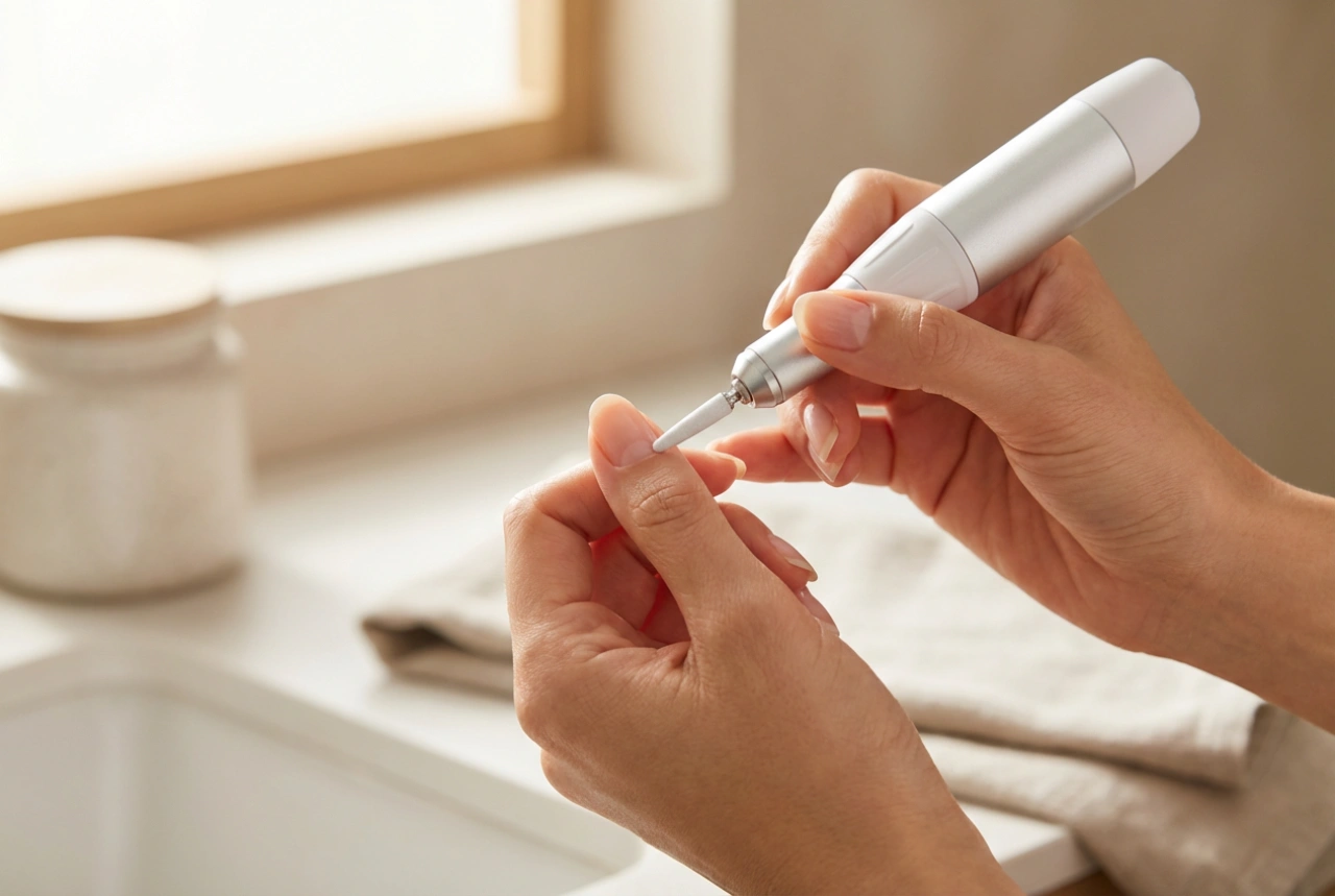 Elektrický pilník na nehty: postup krok za krokem a časté chyby