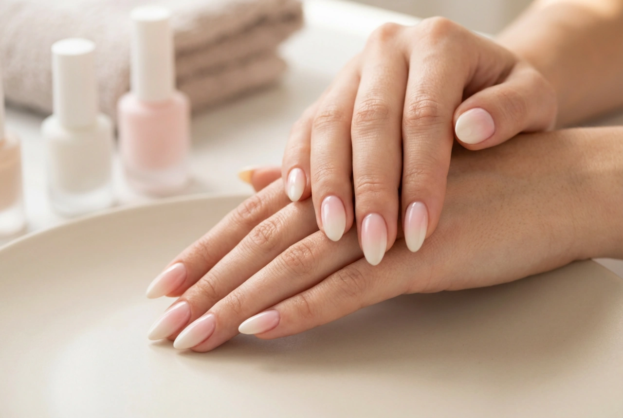 Jak si udělat bílo-růžové nehty: ombré, francouzská manikúra a babyboomer