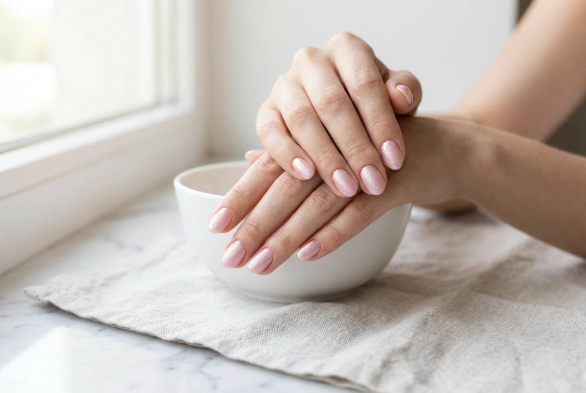 Pylový efekt na nehtech: Dokonalé růžové nehty bez jediné chybičky