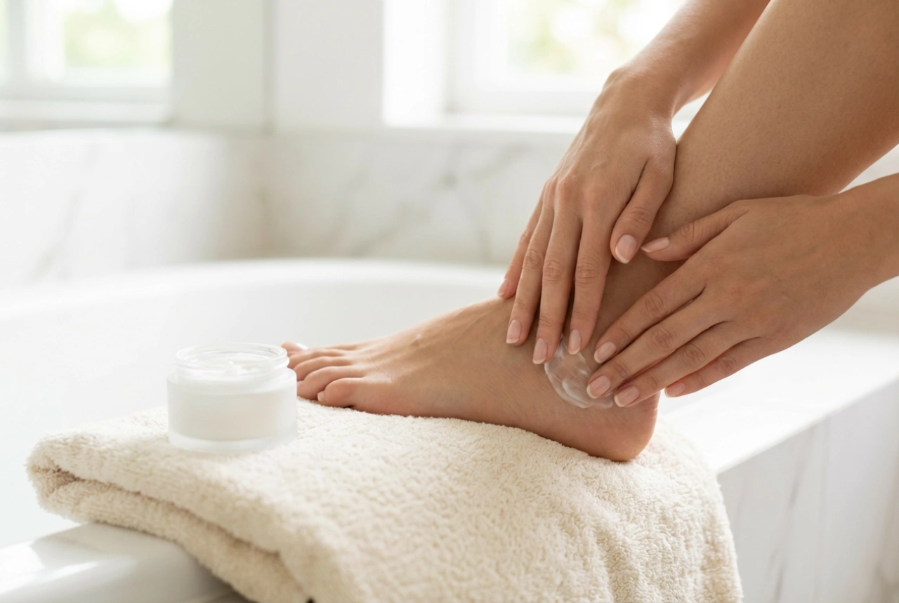 Zrohovatělá kůže na chodidlech: peeling, masky a krémy krok za krokem