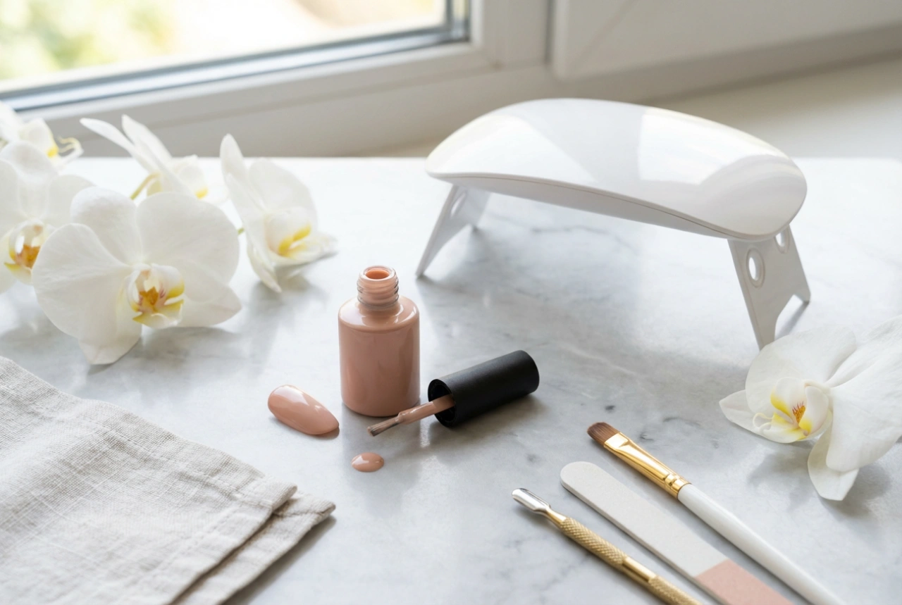 Hybridní lak: aplikace krok za krokem, vytvrzování a odstranění