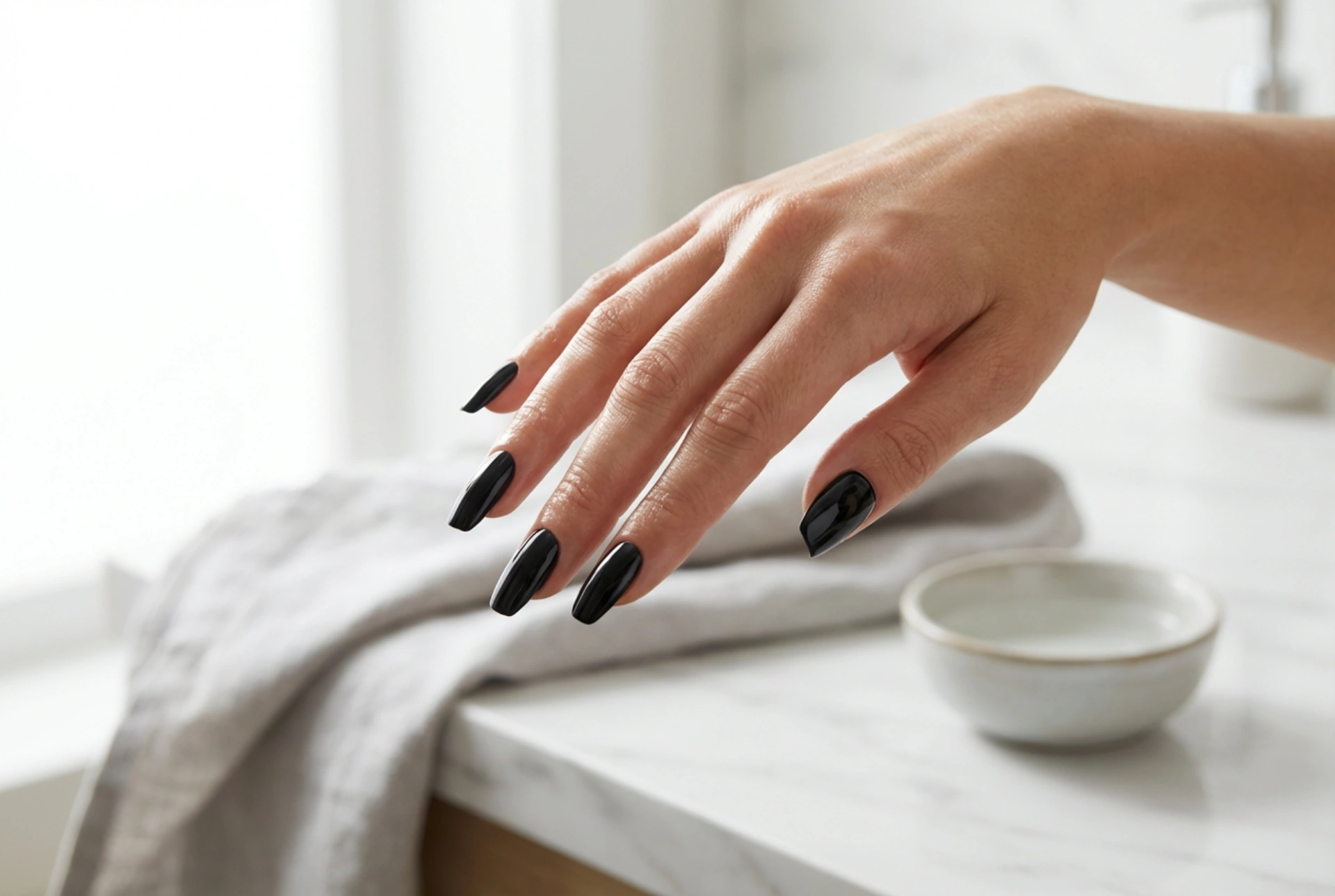 Černý hybridní lak bez šmouh: příprava, vrstvy, top coat