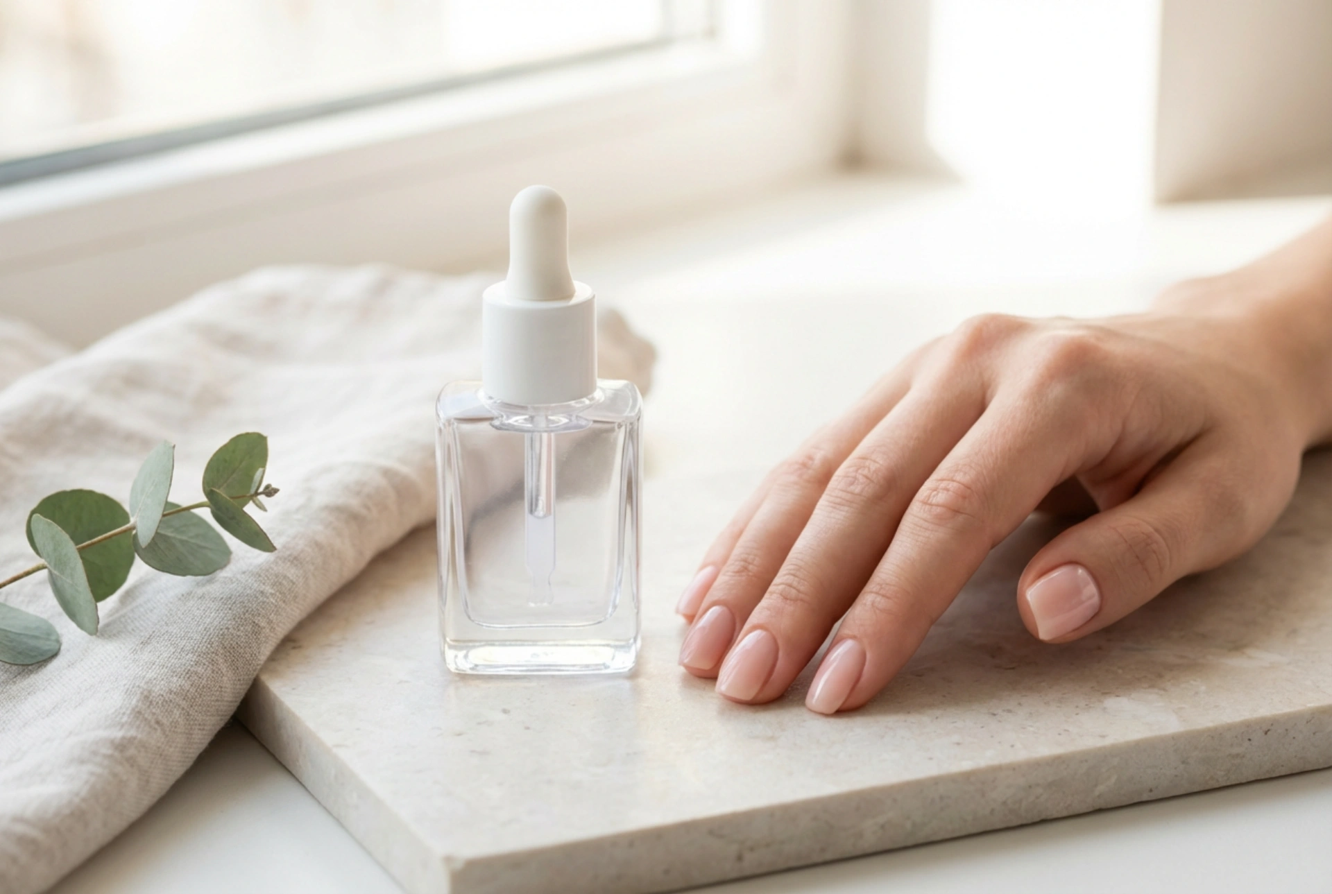 Kondicionér v laku na nehty: rychlé sjednocení barvy a péče