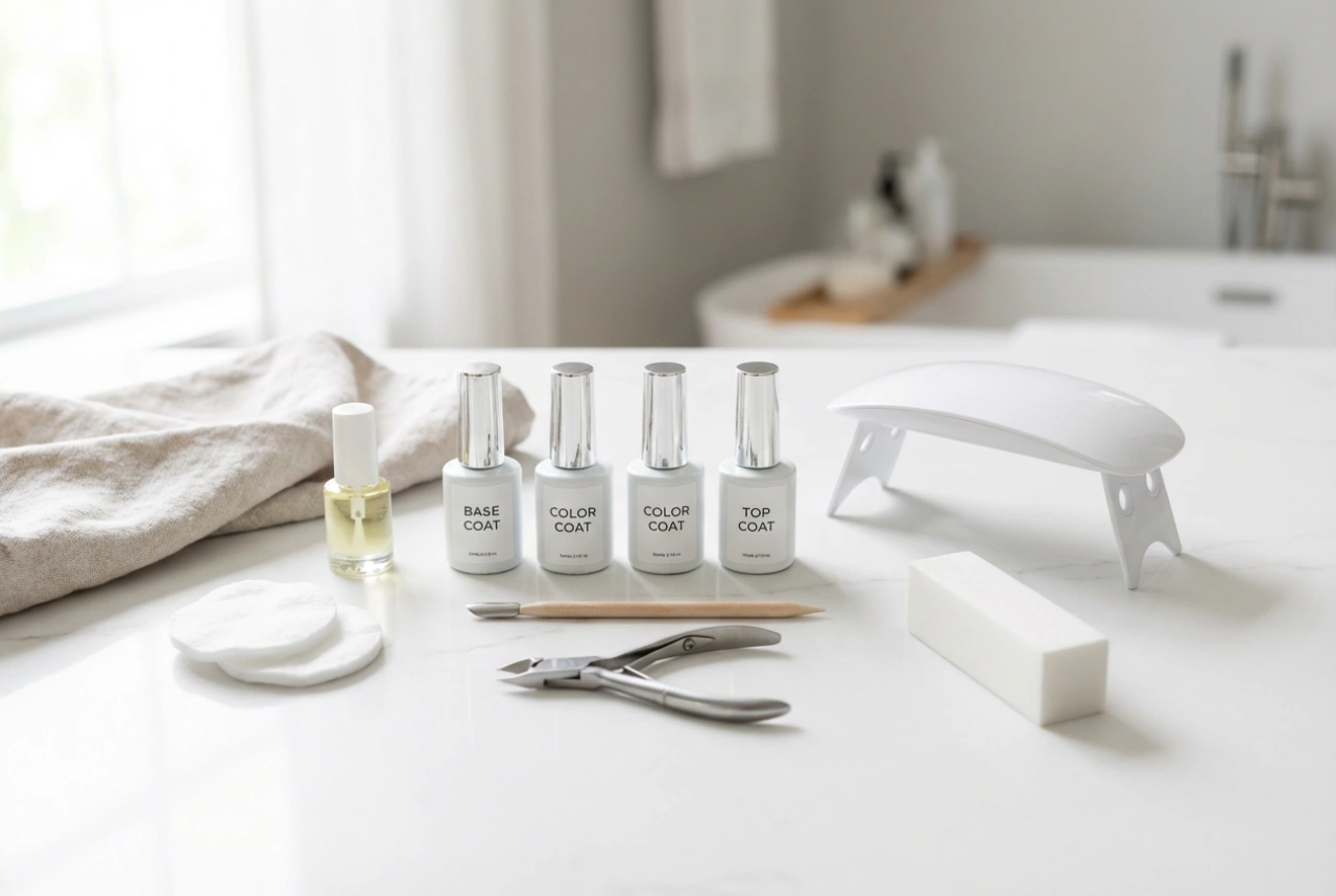 Startovací sada na hybridní manikúru: co koupit na začátek a jak provést první manikúru