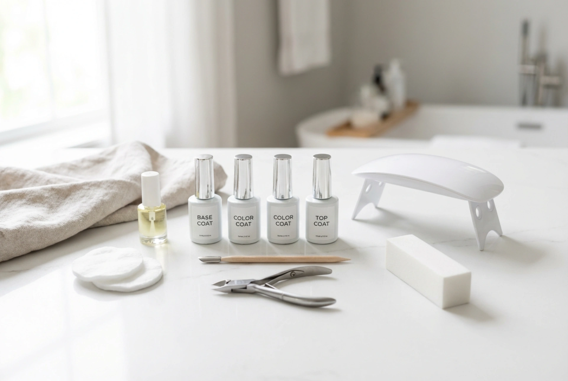 Startovací sada na hybridní manikúru: co koupit na začátek a jak provést první manikúru