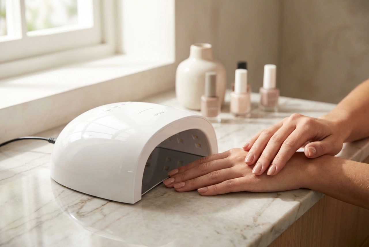 UV lampa na nehty: výběr výkonu, doby vytvrzování a bezpečné použití