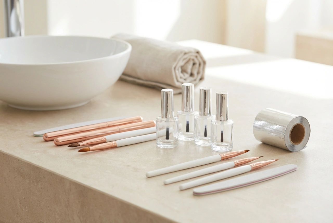 Jak si sestavit sadu pro prodlužování nehtů a postupovat krok za krokem