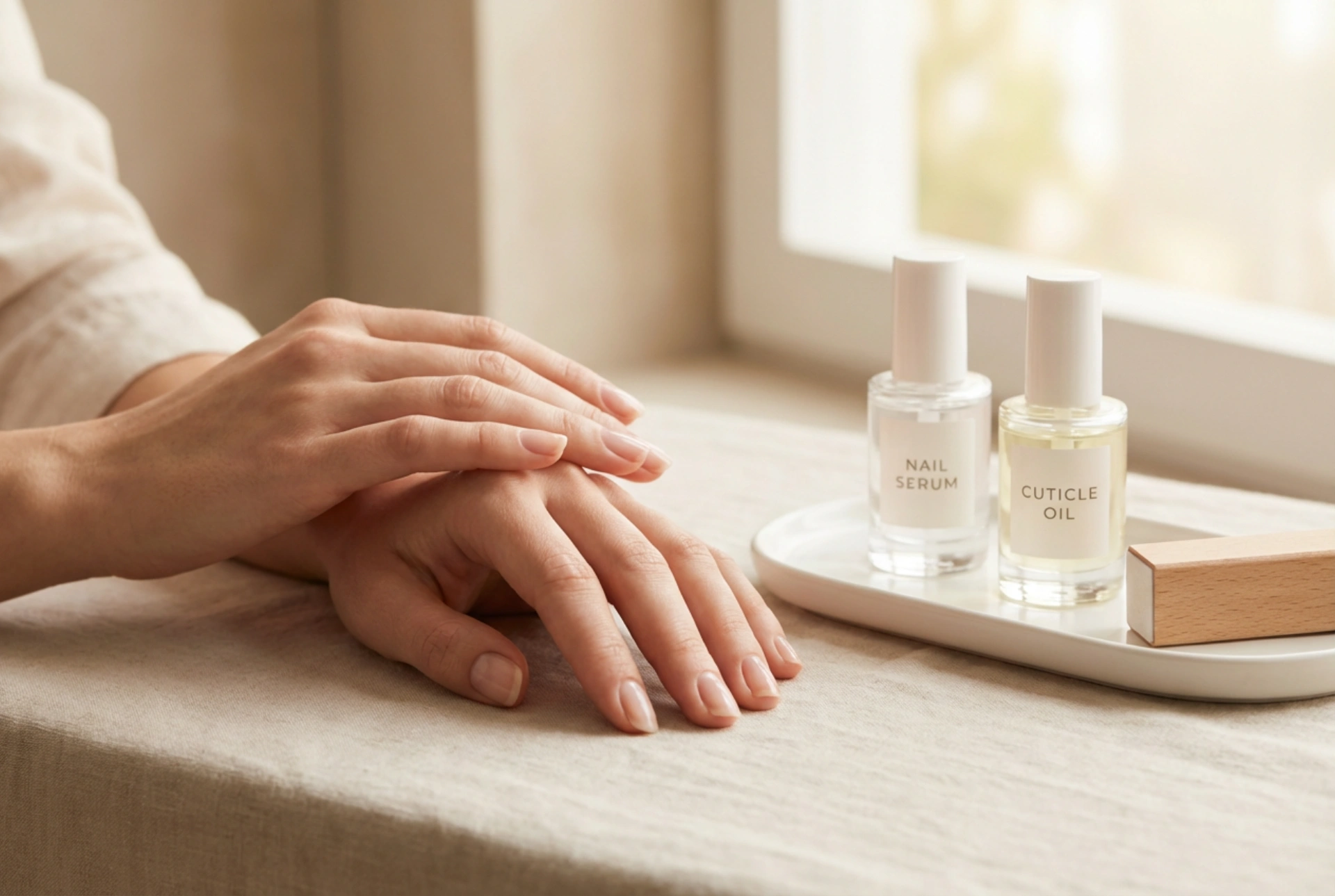 Péče o nehty na rukou: kondicionéry, oleje a leštění ploténky