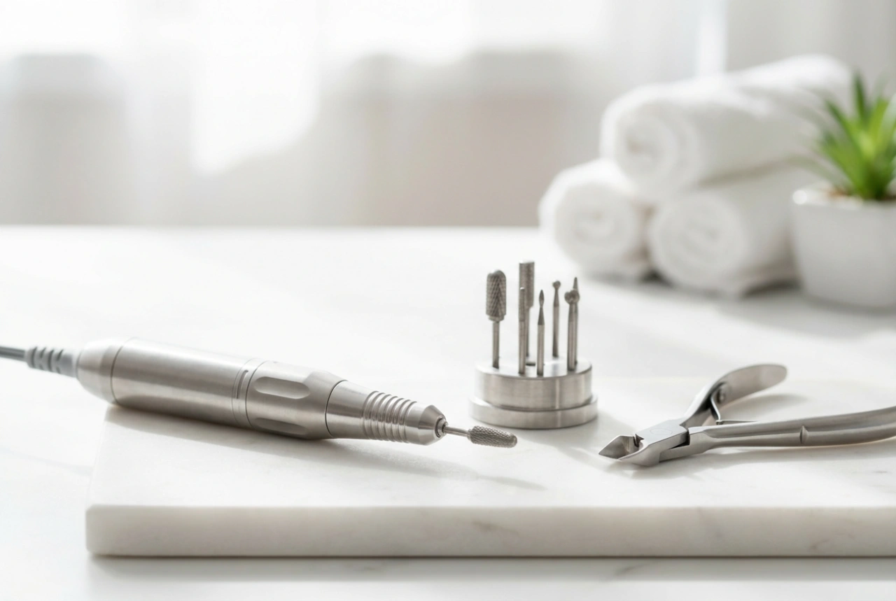 Frézka na pedikúru: ergonomie práce, rychlosti a výběr fréz