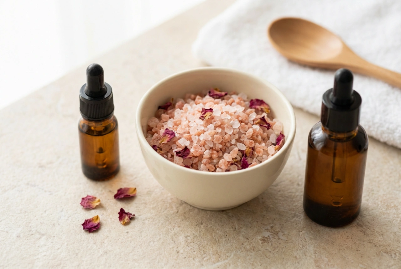Jak používat himálajskou sůl do koupele: jednoduché způsoby a aromatické přísady