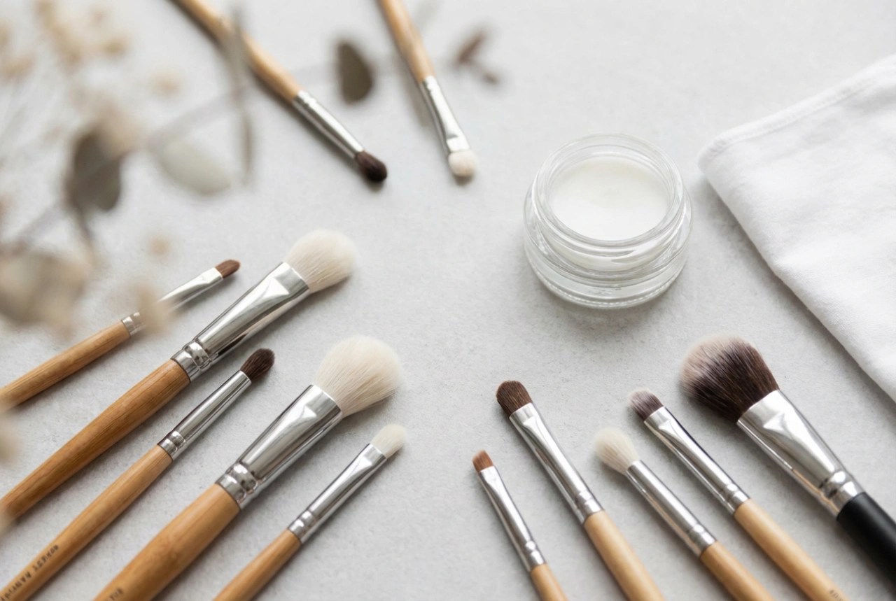 Štětce na oční make-up: nezbytná sada, použití a péče