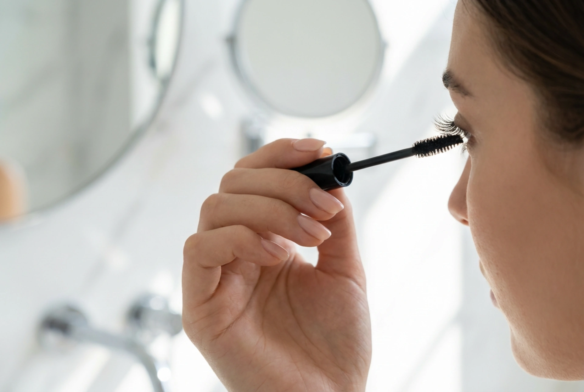 Jak aplikovat řasenku s vlákny, abyste se vyhnuli drolení a slepování