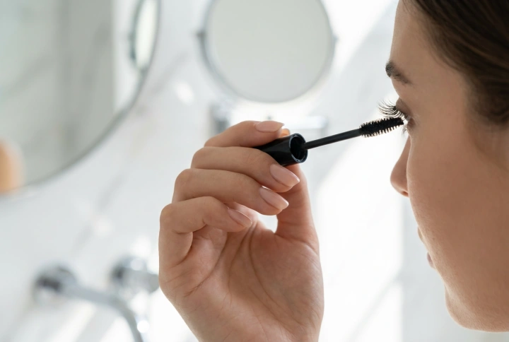 Jak aplikovat řasenku s vlákny, abyste se vyhnuli drolení a slepování