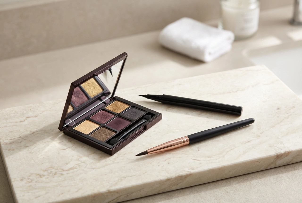 Večerní oční make-up: intenzita, třpyt a dlouhá výdrž bez opadávání