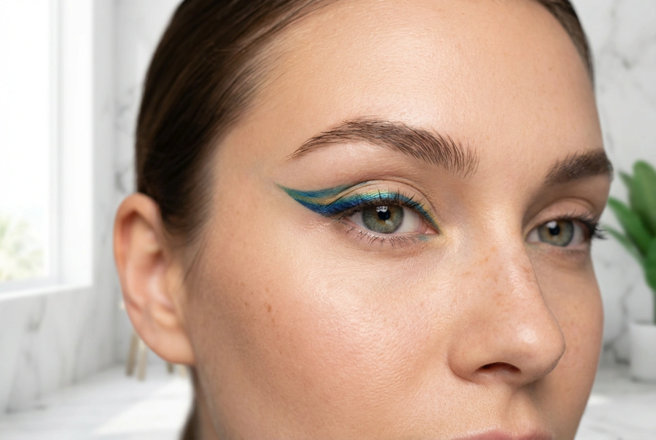 Barevné oční linky: kombinování barev, proporce a trvanlivost