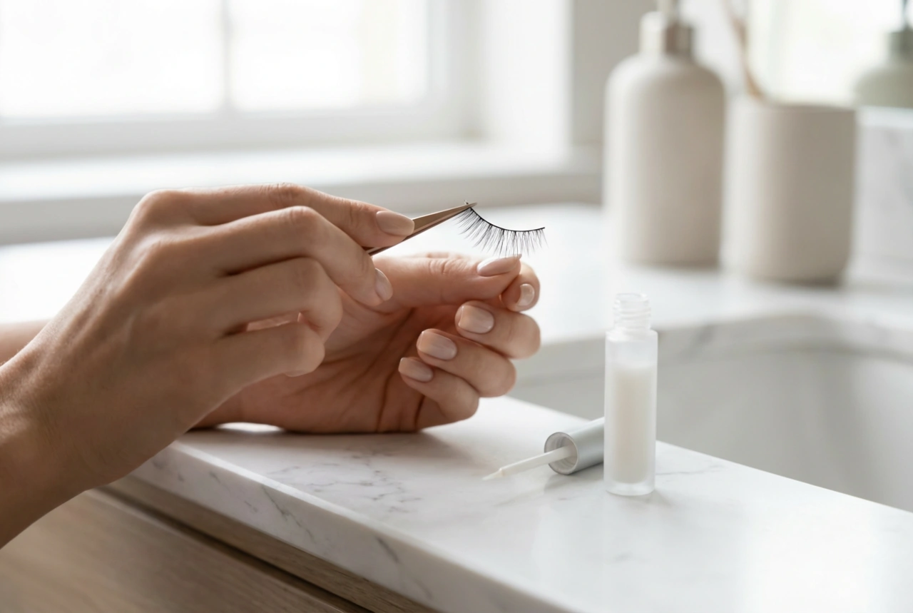 Nalepovací řasy: příprava, lepidlo, aplikace a odstranění