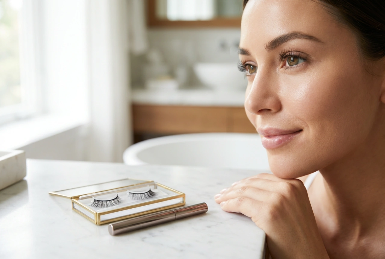 Magnetické řasy bez oční linky: každodenní použití a rychlá aplikace