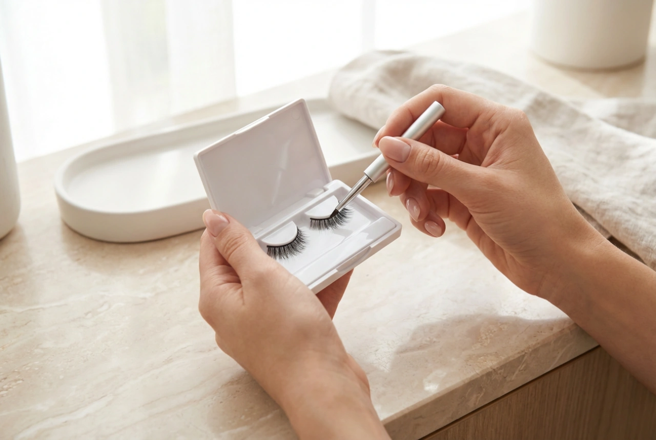 Magnetické řasy s aplikátorem: bleskové nasazování a sundávání