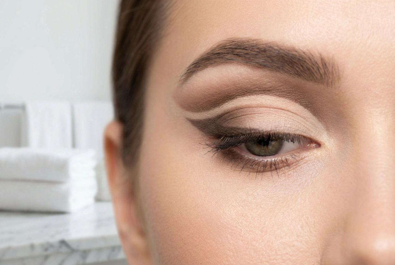 Cut Crease líčení: příprava víčka, stíny a dokončení