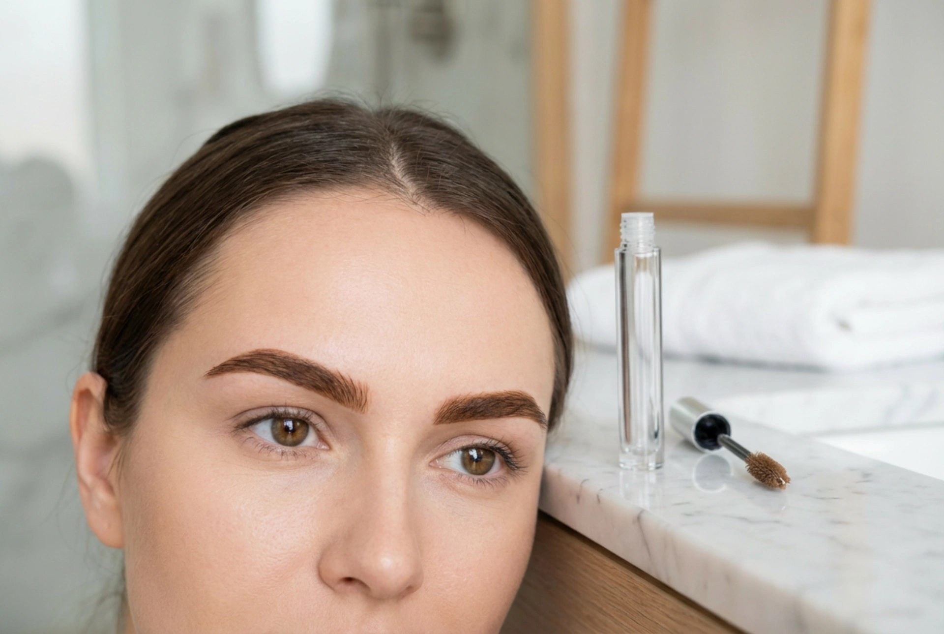 Obočí po heně: péče, fixace barvy a rychlé korekce